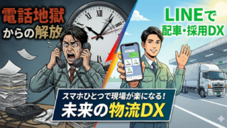 運送業の連絡・採用をLINEで自動化！Lステップ導入で配車・求人業務を効率化